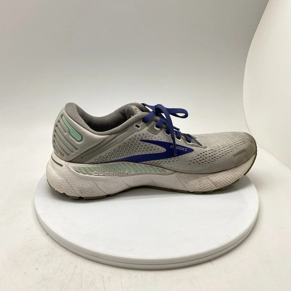Brooks Sneakers Womens 10.5 Adrenaline GTS 22 1203531B045 Gray Running Gym Shoes